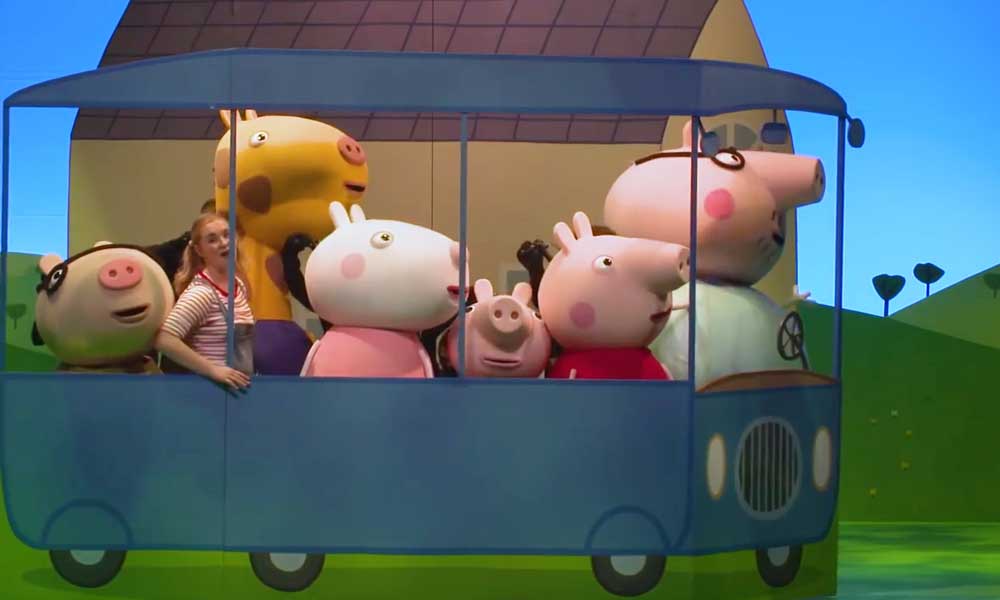 Peppa Pigs Adventure Regent Theatre Stoke Staffordshire Staffordshire